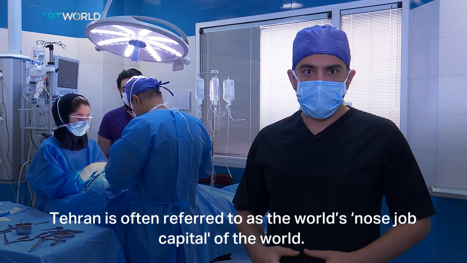 Plastic surgery is a booming business in Iran